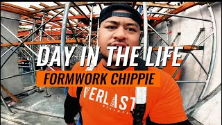 DAY IN THE LIFE  FORMWORK CARPENTER 🚧 [upl. by Gabor]