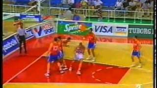 Andrei Fetisov vs Spain eurobasket 1995 [upl. by Jarin]