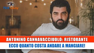 Antonino Cannavacciuolo Ristorante Ecco Quanto Costa Un MenÃ¹ [upl. by Milburt]