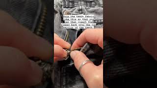 Repair a broken zipper without replacing [upl. by Evita]