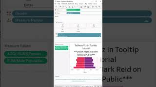 Learn Tableau Viz in Tooltip  60s Tutorial [upl. by Krongold]