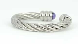 Cable bracelet  cable bangle [upl. by Aihsram]