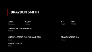 Brayden Smith 2024 PGSG [upl. by Mw]