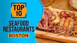 Top 10 Best Seafood Restaurants in Boston Massachusetts [upl. by Apul]