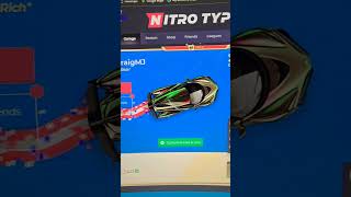 Nitro Type showing my profile nitrotype craigmj typingchallenge [upl. by Araihc]