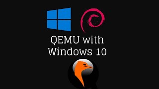 1 QEMU With Windows 10 and Debian11 [upl. by Ahsenahs142]