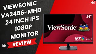 ViewSonic VA2456MHD 24 Inch IPS 1080p Monitor Review [upl. by Akimat]