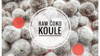 RAW ČOKO koule  vánoční cukroví zdravě  nově i vaření s naší holčičkou 🎉 [upl. by Enrichetta]