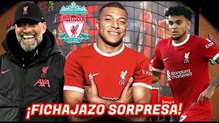 🚨BOMBAZO ¡FICHAJAZO SORPRESA MBAPPE y LUIS DIAZ JUNTOS EN LIVERPOOL KLOPP ACEPTA😱  BORRE SE QUEDA [upl. by Walling]