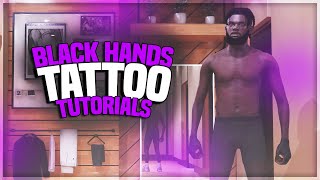 BLACK HANDS TATTOO TUTORIAL NBA 2K24 ✨ BEST amp FASTEST CHEAP METHOD FOR ALL BUILDS [upl. by Anitreb324]