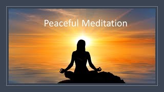 Peaceful Meditation  Rare offering  Chit Shakti  For Peace Guided Meditation From Sadhguru [upl. by Rawdon843]