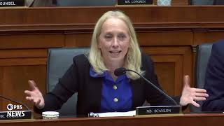 WATCH Rep Scanlon questions FBI Director Wray in House hearing on Trump shooting probe [upl. by Ainadi]