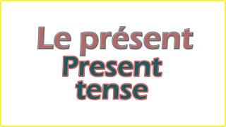 Le présent en anglais  facile pour débutant [upl. by Anastatius]