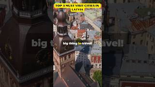 Top 3 Must Visit in Latvia Riga Cesis Liepaja travelinspiration travellatvia placestovisit [upl. by Brennen]