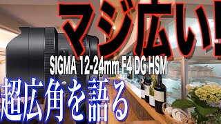 超広角 SIGMA 1224mm F4 DG HSM 実使用レビュー 作例あり [upl. by Notgnilra]