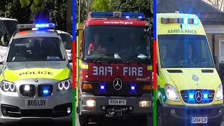 Best of 2015 Emergency Vehicle Compilation Video [upl. by Biondo678]