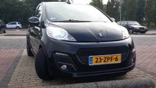 Peugeot 107 Supercharged 2014 127BHPPK [upl. by Notak257]