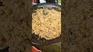 Seafood paella at the Lymington Seafood festivalseafood paella foodfestival2024 lymington [upl. by Ytinirt502]