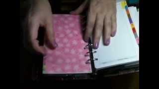 Tutorial How to punch holes for your Personal size Filofax using the Cinch [upl. by Engapmahc]