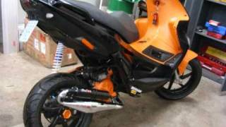 Gilera runner 50 sp tuning [upl. by Llehcam546]