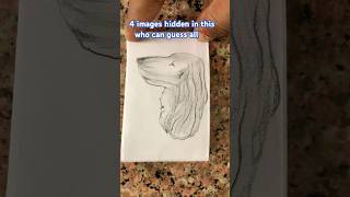 Can you guess the hidden images art illusion realistic viral shorts [upl. by Malim]