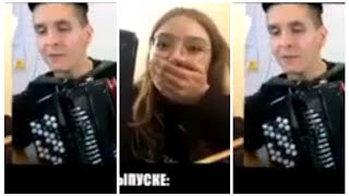 RUSSIAN ACCACCORDIONIST BLOWS MINDS ON OMEGLE  РОССИЙСКИЙ АКАККОРДЕОНИСТ ПОРАЖАЕТ УМЫ ОБ OMEGLE ‼️ [upl. by Crisey841]