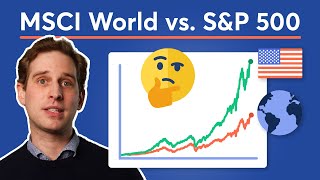 MSCI World vs SampP 500 Wo ist die Rendite besser Lohnt sich mehr Diversifikation [upl. by Aihset574]