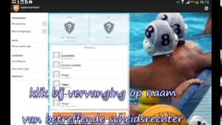 Digitaal Wedstrijdformulier Sportlink  Waterpolo [upl. by Rothberg]