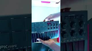 AKAI PROFESSIONAL MPK MINI  UNBOXING  REVIEW  ACCESSORIES  IN 1 MIN  tech ytshorts [upl. by Airelav]