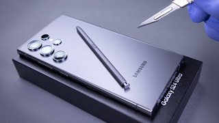 Samsung Galaxy S24 Ultra Unboxing  ASMR [upl. by Erret179]