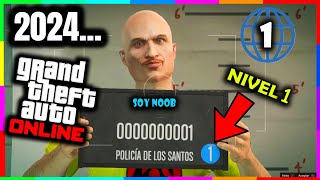 EMPECE Como NIVEL 1 en GTA 5 Online 2024  GUIA de DINERO para SER MILLONARIO en GTA Online [upl. by Leor]