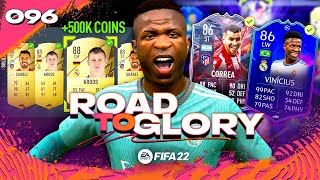 I SPENT EVERYTHING on these players FIFA 22 Road to Glory 96 [upl. by Daryl]