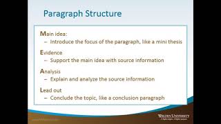 Introduction to Paragraphs and the MEAL Plan [upl. by Gabriela766]