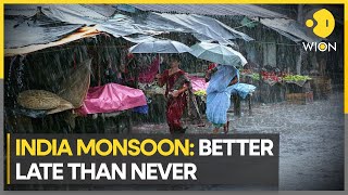 Monsoon advances in India  WION Climate Tracker [upl. by Ehc]