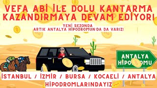 Vefa Abi ile Dolu Kantarma At Yarışı Yorumları Kazandırmaya Devam Ediyor [upl. by Anaigroeg]