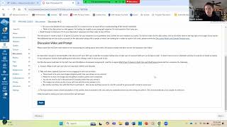 Intro Psych Discussion 13 Video Instructions  Psyched with Setmire [upl. by Cogen762]