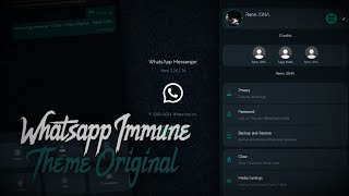 WhatsApp Immune Clone Theme Original Bot Internal Download 224176 Renn XINA [upl. by Enimsay557]