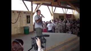 Robin Williams at Camp Lemonier Djibouti Africa [upl. by Esirehs]