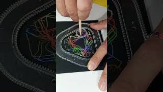 Spirograph Art funny toy satisfying videos [upl. by Annawahs]