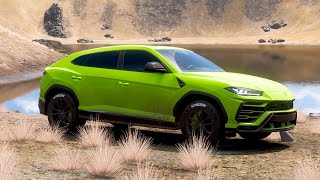 Lamborghini URUS 910 แรงม้า แต่งเต็ม ขับลุยขึ้นภูเขา โครตแรง Forza Horizon 5 [upl. by Eaner]