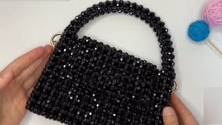 The new bag design for special events  Pearl Handmade Handbags Making a beaded bags♡ytviral diy [upl. by Dylana]