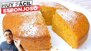 ¡El Secreto del BIZCOCHO de ZANAHORIA más ESPONJOSO 😋🥕 ¡PASTEL FÁCIL que te hará DELIRAR 🍰😍 [upl. by Oigile]