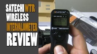 Satechi Wireless Intervalometer  Full Review [upl. by Suirauqram]