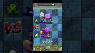 pvz 2  Sling Pea plant team Vs Goo Peashooter plant Team Vs Zombie Team shorts [upl. by Trevor]