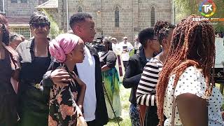 Jackie Matubia Kate Actress Realbugi amp Foi Wambui Breaks In Tears while Viewing Charlies Body [upl. by Nollaf]