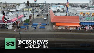 Wildwood boardwalk back open after police lift quotstate of emergencyquot [upl. by Lacee]