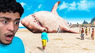 O MEGALODON NO GTA 5 [upl. by Nnayllas907]