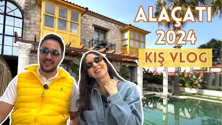 Alaçatı Vlog  Kışın Gidilecek En İyi Tatil Yeri  Alaçatı mı Bodrum mu alaçatı [upl. by Kcirrad]