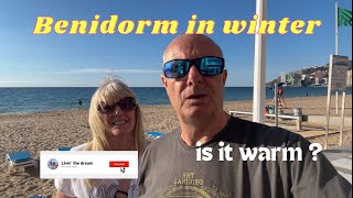 Benidorm in Winter Is it warm [upl. by Anneyehc]