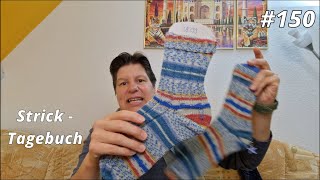 Paddy´s Wollzeit folge 150  Pläne für Socken und Fortschritt am Pullover [upl. by Newo]